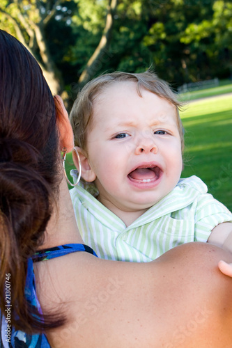 Crying Baby Boy photo