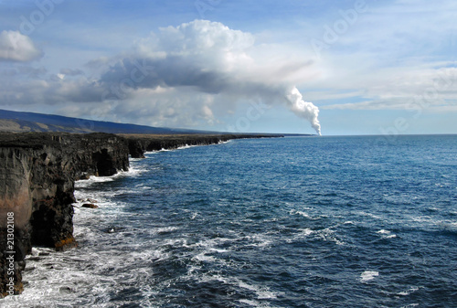 Active Volcano on Big Island photo