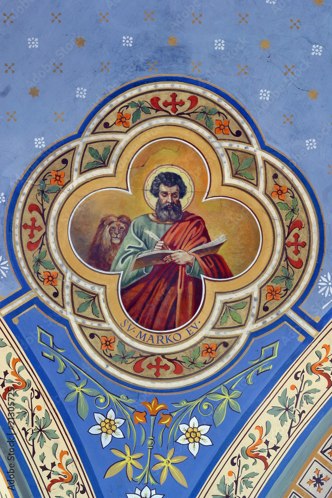 Fototapeta premium Saint Mark the Evangelist