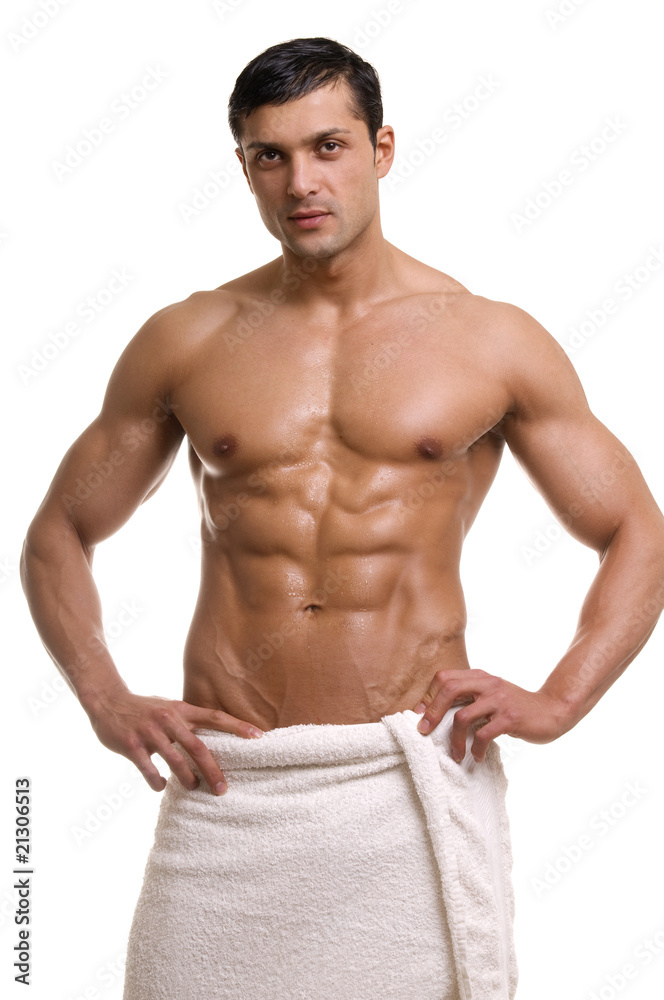 Fototapeta premium The male beauty.