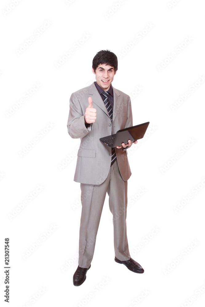 The young businessman