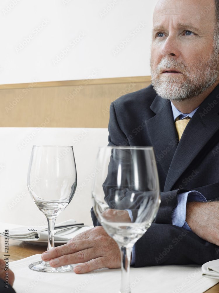 businessman in restaurant businessman in restaurant