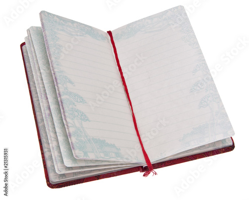 Canvas Print Open Journal