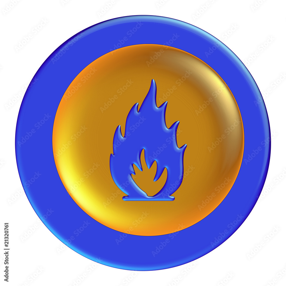 Blue glossy icon Blue glossy icon