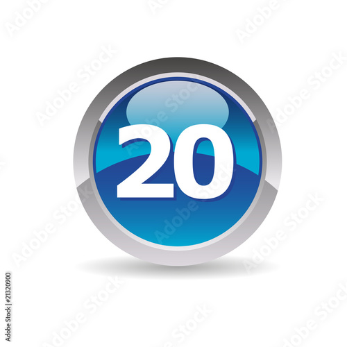Picto vingt - Icon twenty 20