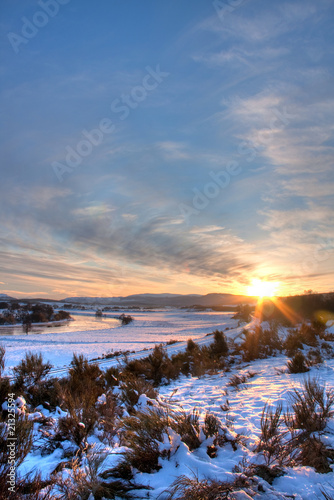 The Spey River in winter