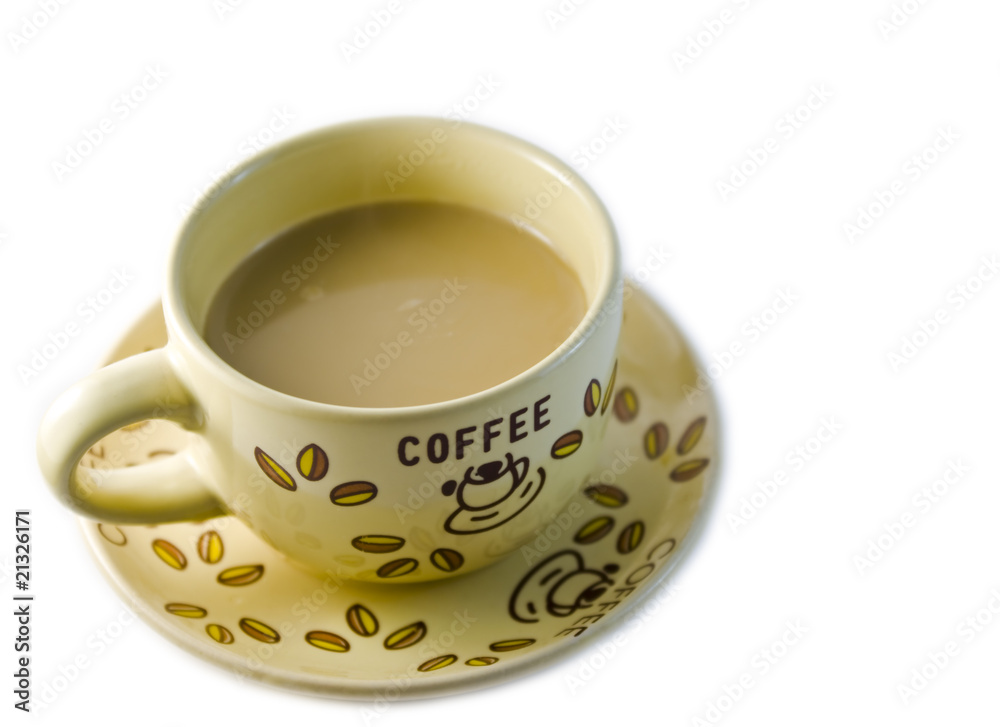 Fototapeta premium Cup of latte