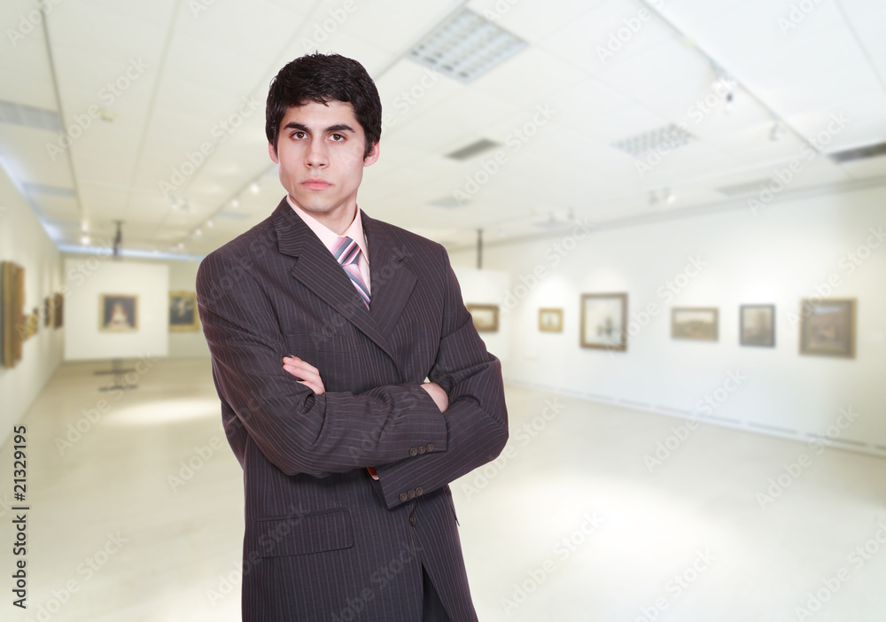 Fototapeta premium Museum curator