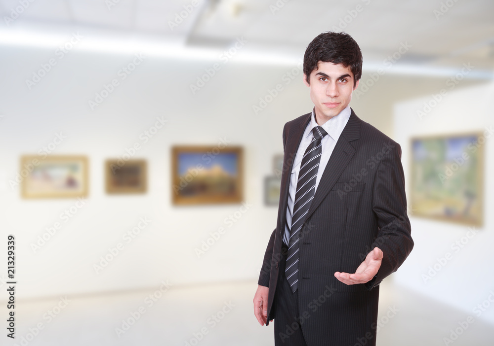 Portrait of a successful business man Portrait of a successful business man