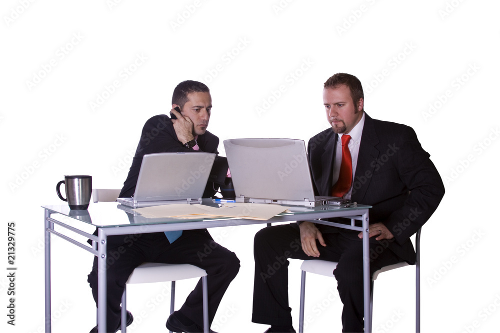 Businessmen Working Together Businessmen Working Together