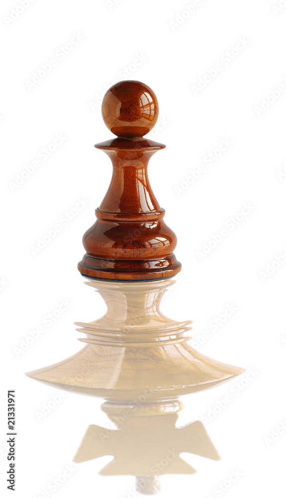 Chess pawn dream to become a king Chess pawn dream to become a king