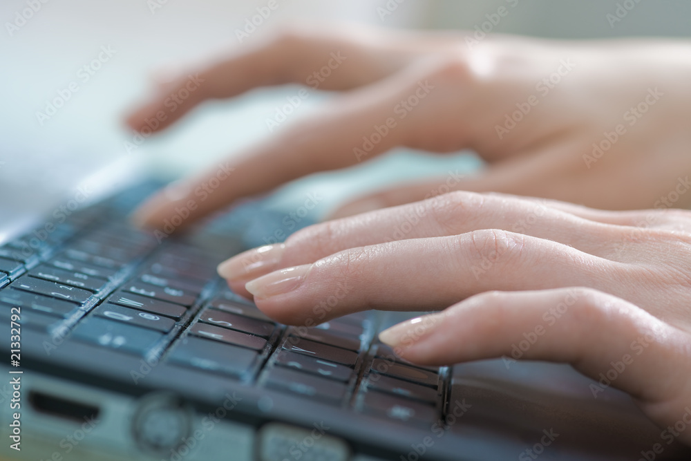typing on laptop typing on laptop