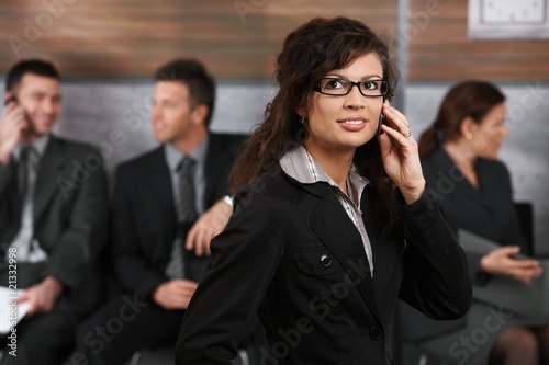 Portrait of young businesswoman