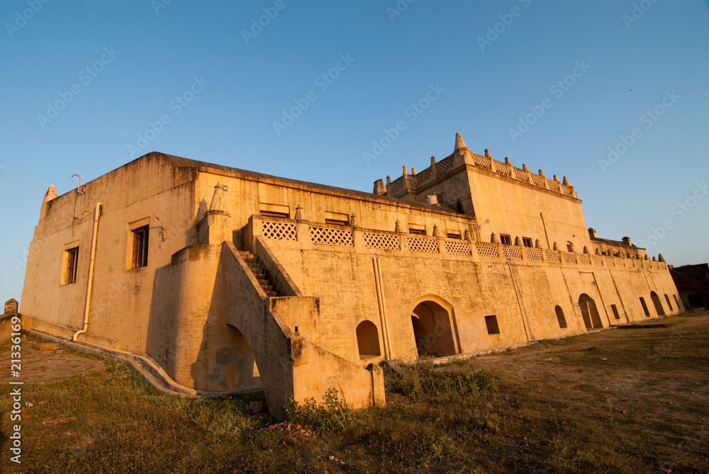 Dansborg, a Danish fort  in Tranquebar, India