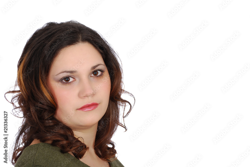 brunette girl portrait brunette girl portrait
