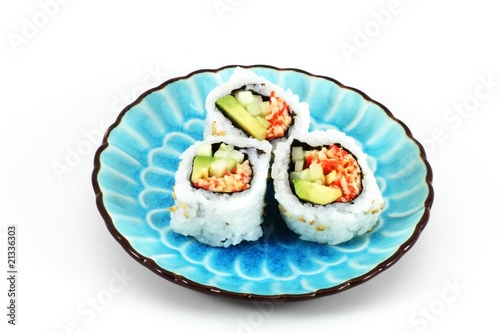 Sushi on Dish