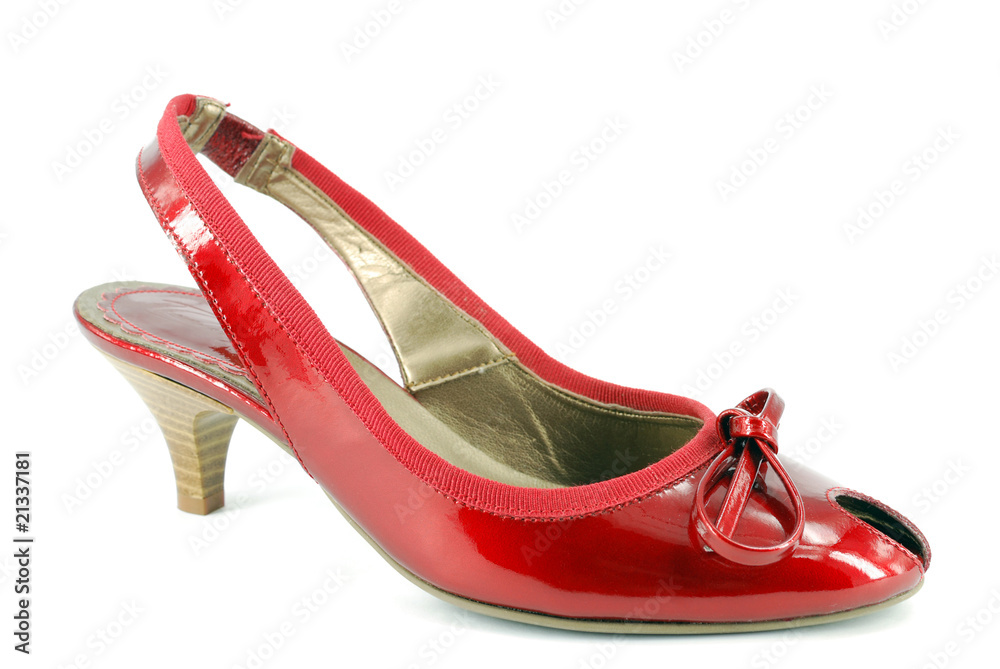 woman high-heel red shoe woman high-heel red shoe