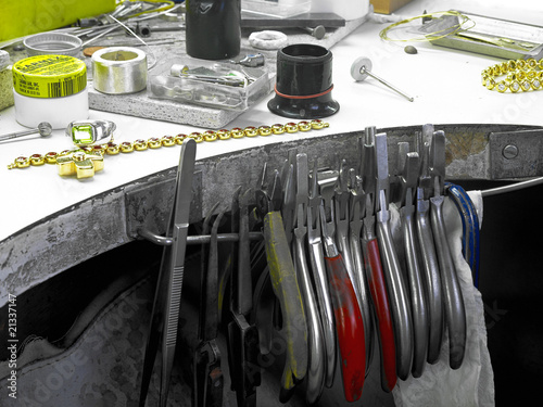 Foto Goldschmiede - Arbeitsplatz