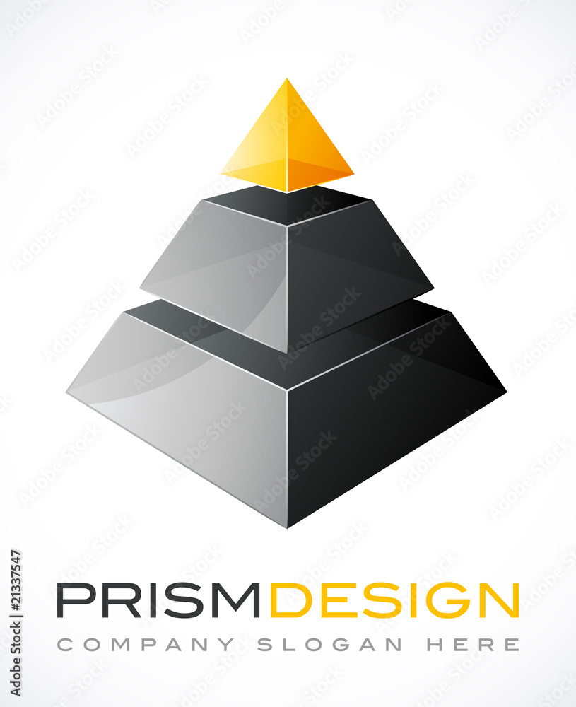 Pyramid prism design