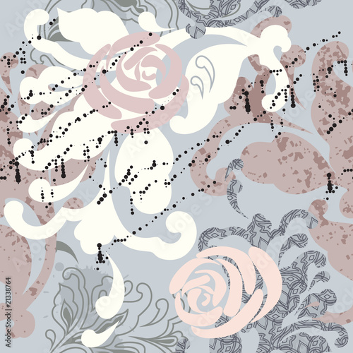 seamless retro pattern