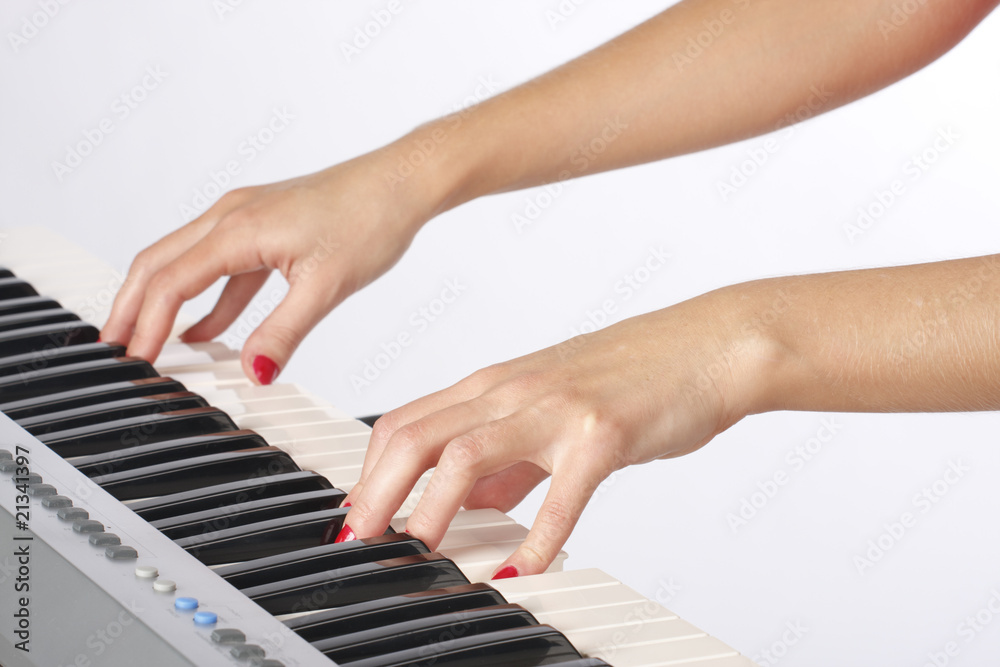 Obraz premium Piano keyboard