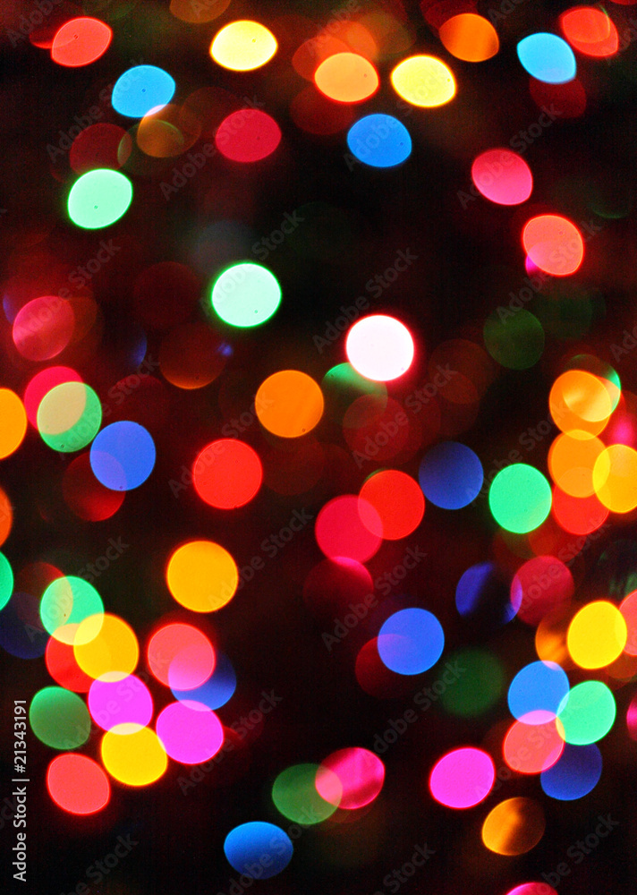 Fototapeta premium abstract christamas lights