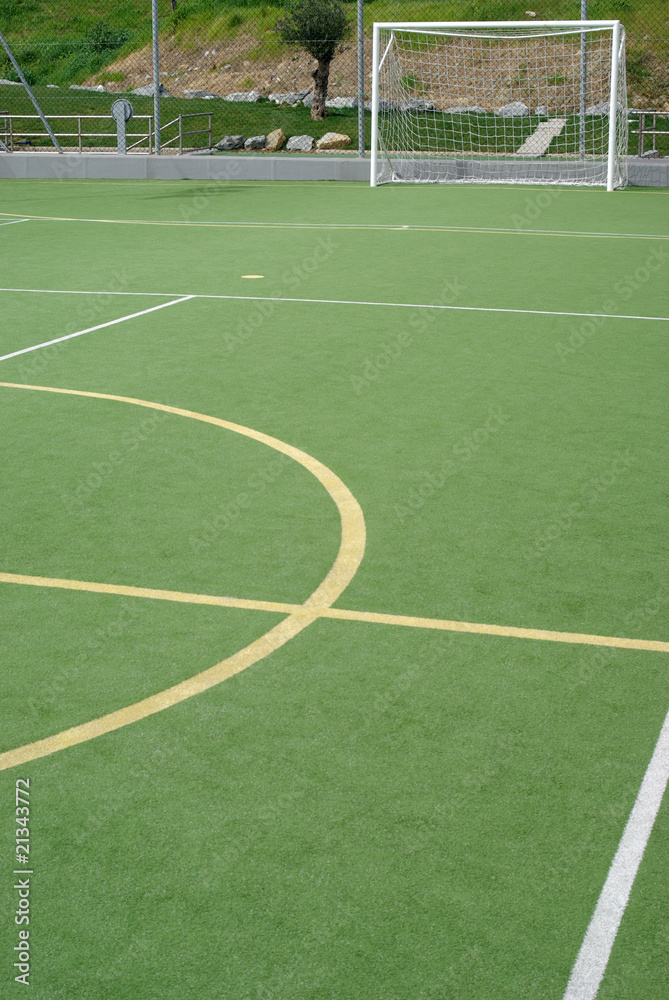 School sports field