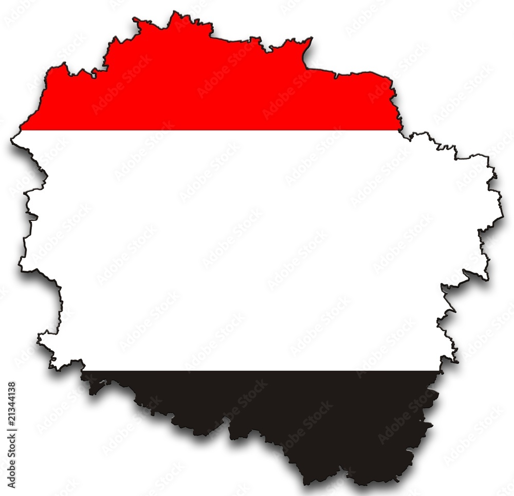 Fototapeta premium mapa kujawsko-pomorskie