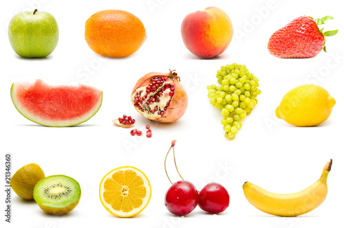 Fototapeta Naklejka Na Ścianę i Meble -  Set of different fruits