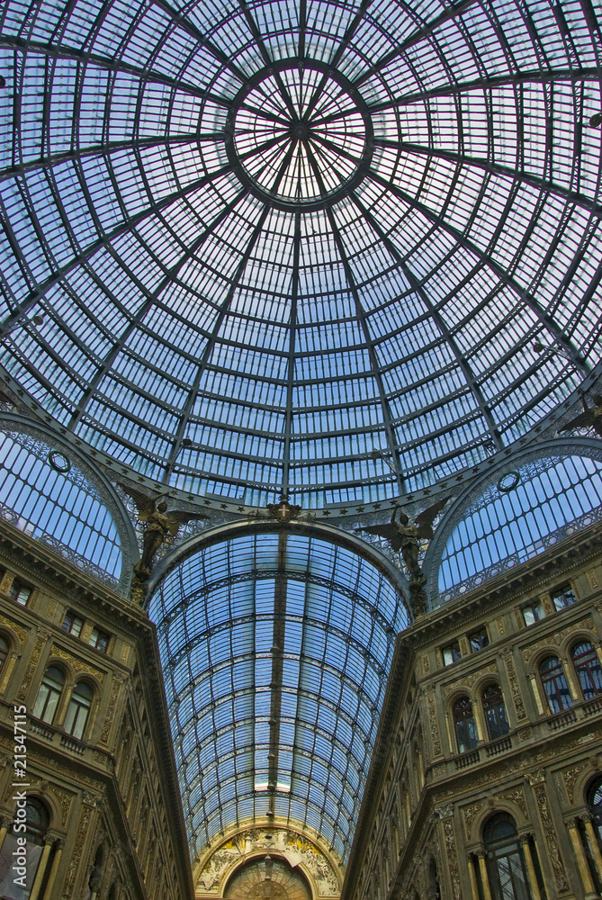 the gallery in Naples, Italy