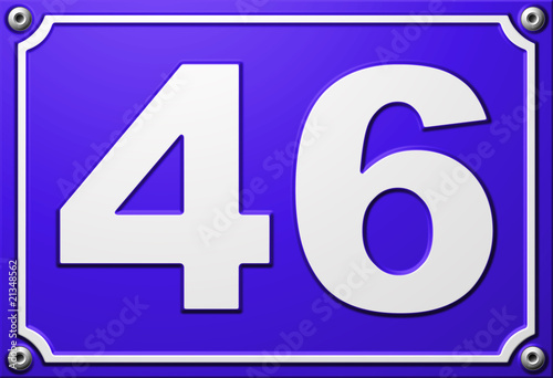 Obraz na płótnie Numéro 46