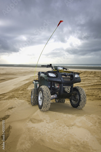 ATV Sand parked in Sand Dunes