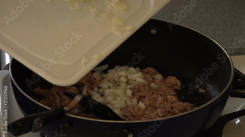 Cooking Beef and Onions