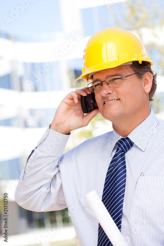 Contractor in Hardhat and N...