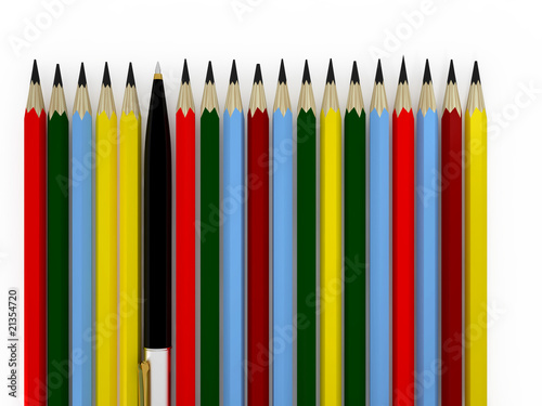 Pen and pencil