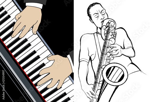pianist and saxophonist
