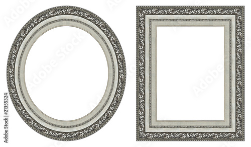 Silver picture frames