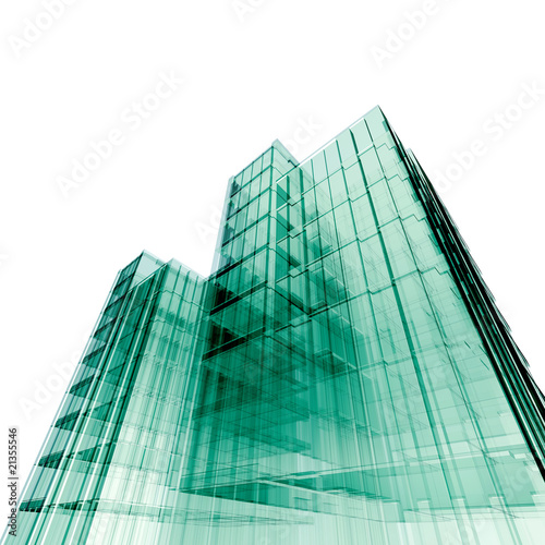 3d skyscrapers