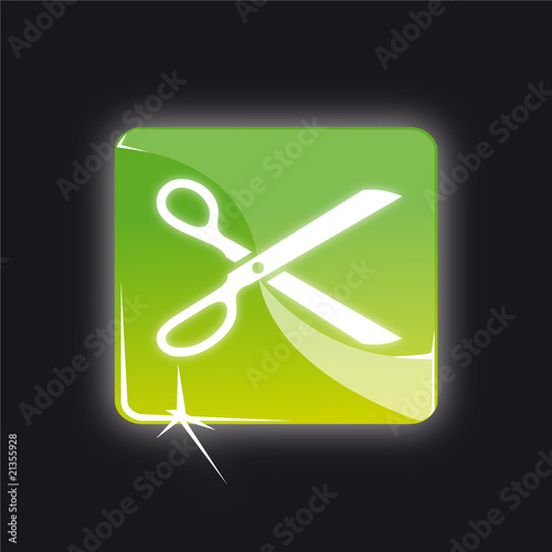 Picto ciseaux - Icon scissors