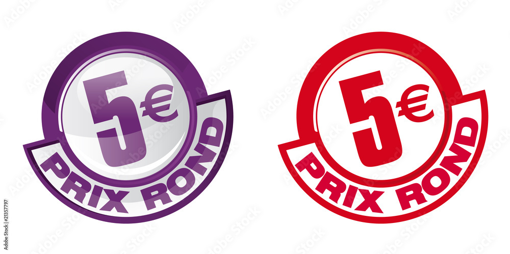 prix rond / promo / Aktion/ Discount 5 euros prix rond / promo / Aktion/ Discount 5 euros