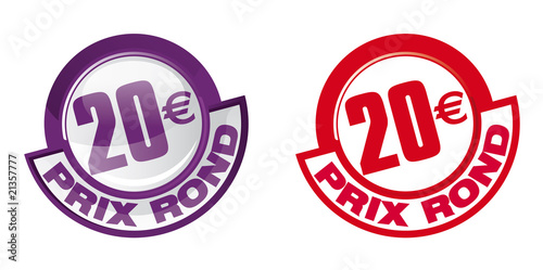prix rond / promo / Aktion/ Discount 20 euros