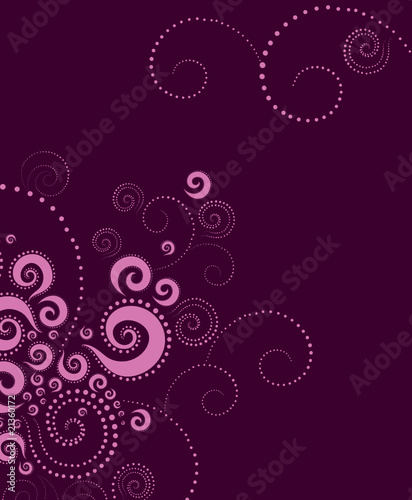 Vector abstract background with twirl pattern
