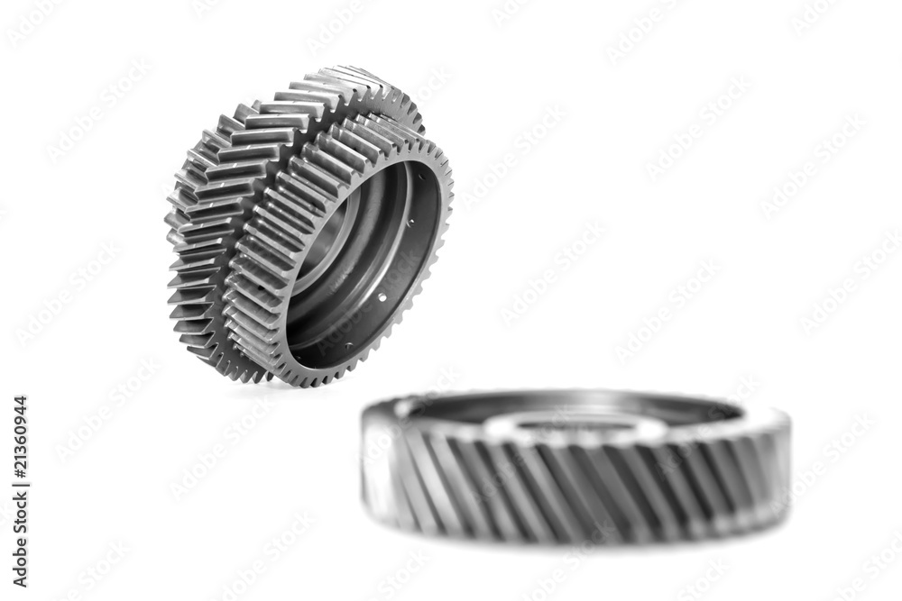 gears on white