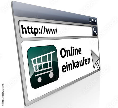 Online einkaufen photo