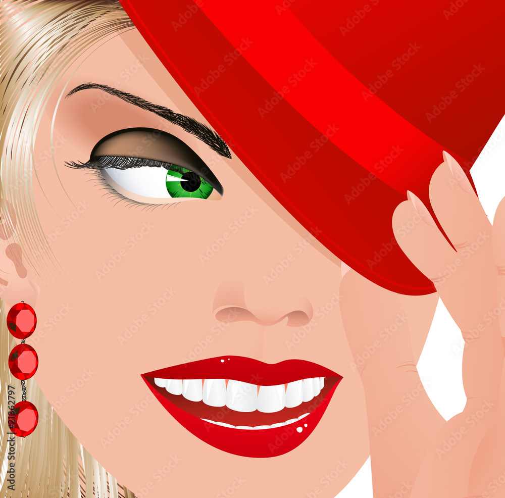 Fototapeta premium Lady