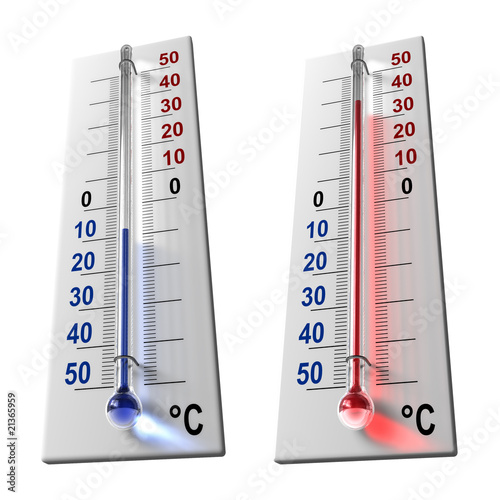 Set of thermometers