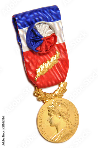 médaille du travail photo