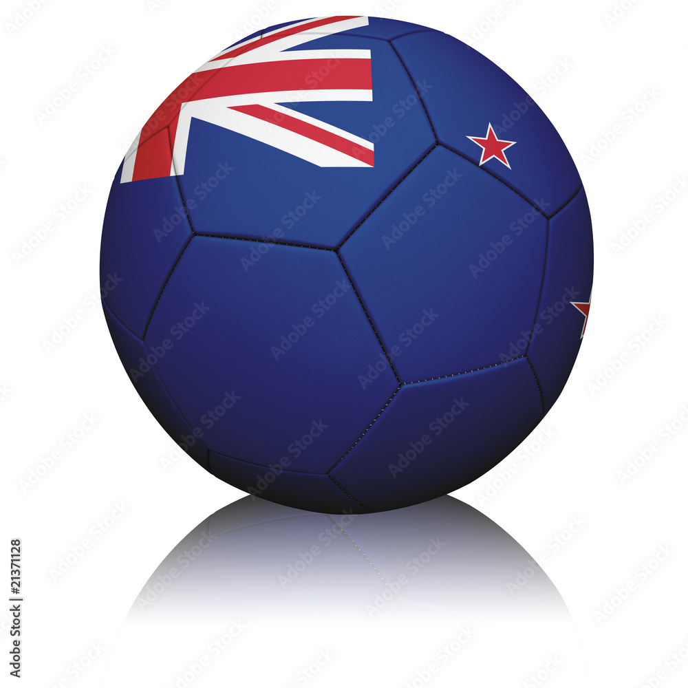 Fototapeta premium New Zealand Flag Football