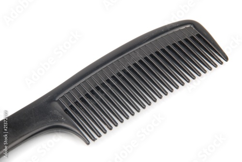 Plastic hairbrush comb