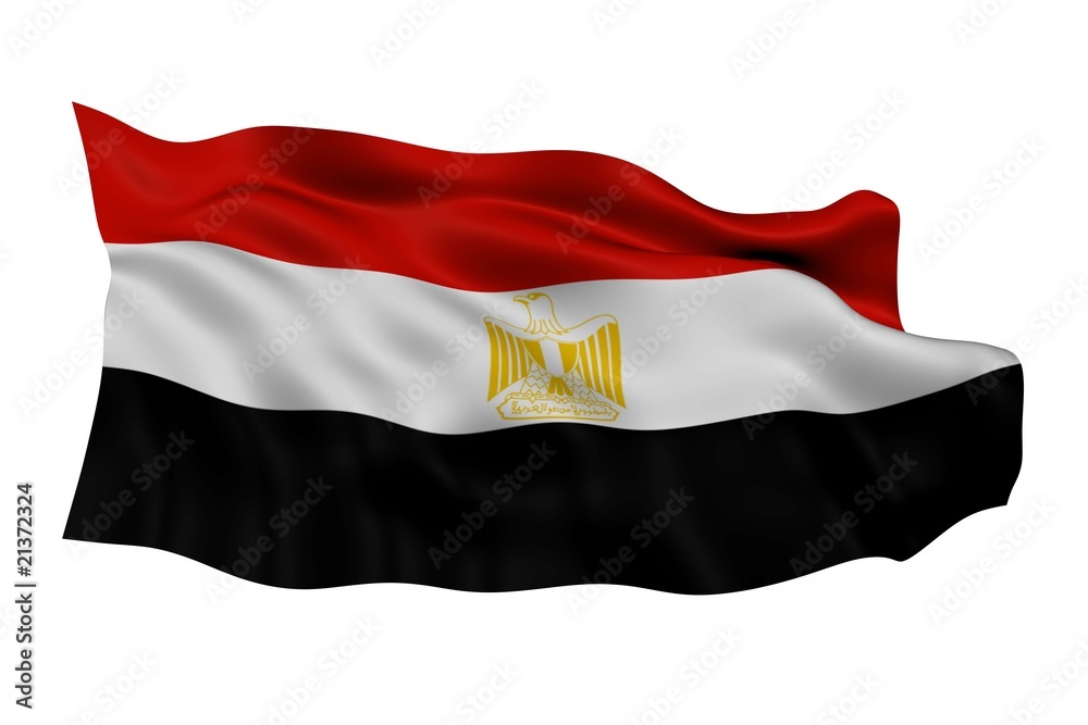 Fototapeta premium Drapeau Egyptien